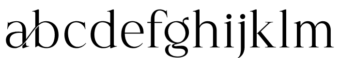 Migullon Font LOWERCASE