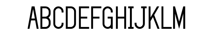 Migzlona Font LOWERCASE