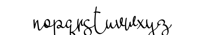 Mikaela Font LOWERCASE