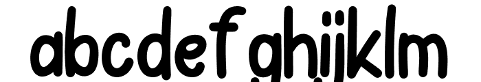 Mikage Font LOWERCASE