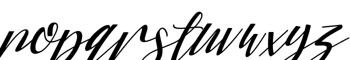 Mikailla Italic Font LOWERCASE
