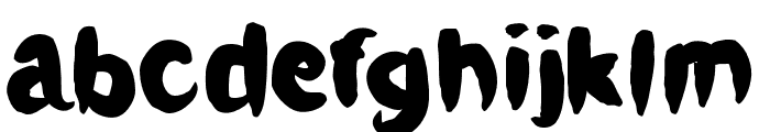 Mikelinbold Font LOWERCASE