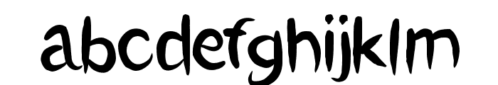 Mikelinlight Font LOWERCASE