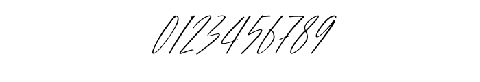 Milathonique Italic Font OTHER CHARS