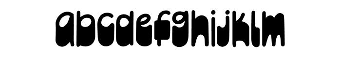 Milawkee Font LOWERCASE