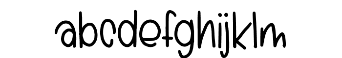 Milcandy Regular Font LOWERCASE