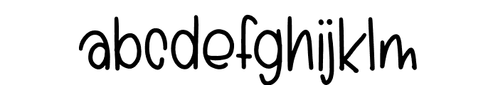 Milcandy Font LOWERCASE