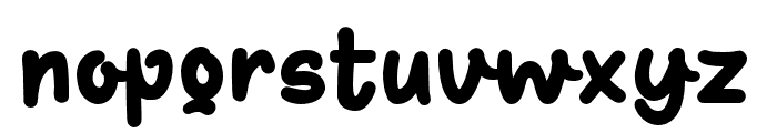 Milday-Regular Font LOWERCASE