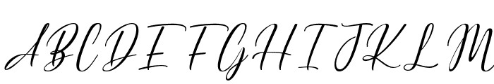 Milegant Signature-Regular Font UPPERCASE