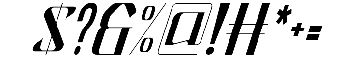 Milestone Ligatures Italic Font OTHER CHARS