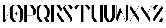 Milestone Ligatures Regular Font UPPERCASE