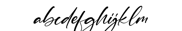 Milestta Italic Font LOWERCASE