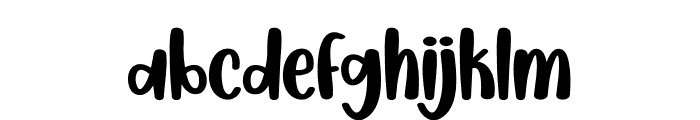 Milk Midnight Font LOWERCASE