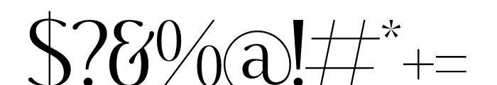 Milkade Font OTHER CHARS