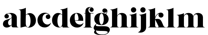 Milky Bright Regular Font LOWERCASE