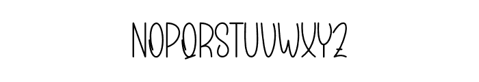 Milky Squash Font LOWERCASE