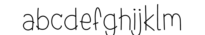 Milky Sugar Font LOWERCASE