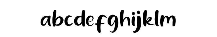 Milky Wish Font LOWERCASE