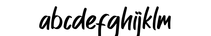 MilkyCream-Regular Font LOWERCASE