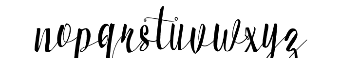 Milkytwins Font LOWERCASE