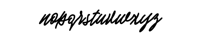 MillValley-Regular Font LOWERCASE