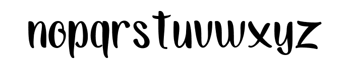 Millea Qessia Font LOWERCASE