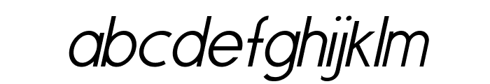 Milles Thin Italic Font LOWERCASE