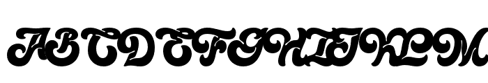 Milley-Regular Font UPPERCASE