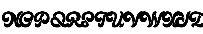 Milley-Regular Font UPPERCASE