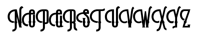 Millgrove-Regular Font UPPERCASE