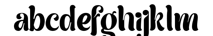 Milli-Regular Font LOWERCASE