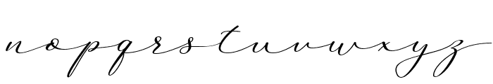 Millia Italic Font LOWERCASE