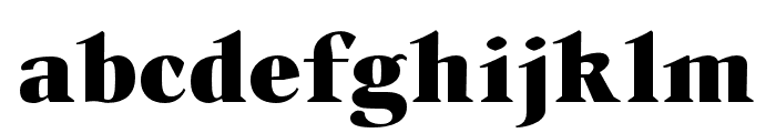 Millton Serif Font LOWERCASE