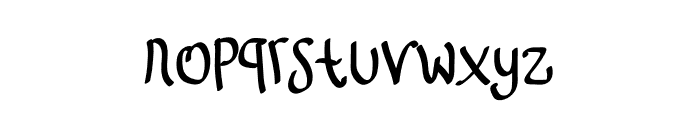 Milstone Font LOWERCASE