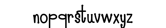 Milvese Font LOWERCASE