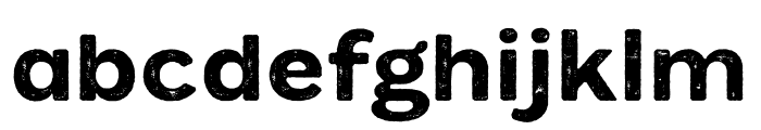 MinadoRough-ExtraBold Font LOWERCASE