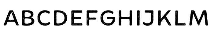MinadoRough-Regular Font UPPERCASE