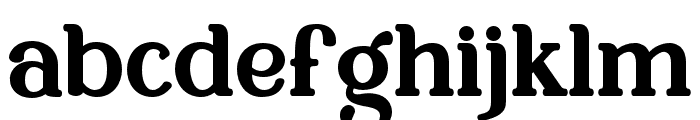 MinagiBristone-Regular Font LOWERCASE