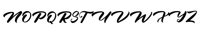 Minah-Regular Font UPPERCASE