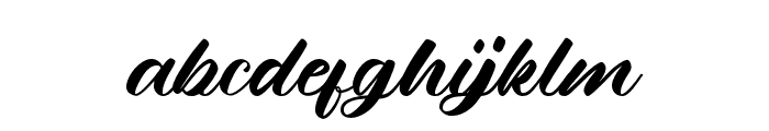 Minah-Regular Font LOWERCASE