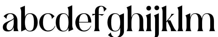 Minakoe-Regular Font LOWERCASE