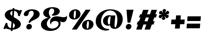 Minatur Regular Font OTHER CHARS