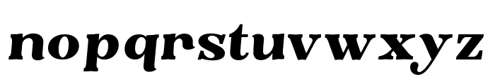 Minatur Regular Font LOWERCASE