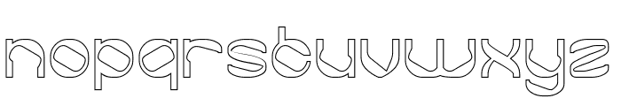 Mind Shift-Hollow Font LOWERCASE