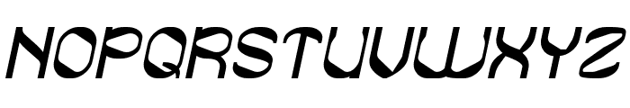 Mind Shift Italic Font UPPERCASE