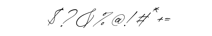 Mindflora Benatio Italic Font OTHER CHARS