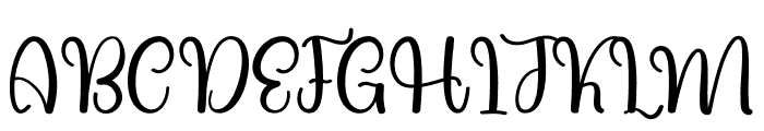 Mindglow Font UPPERCASE