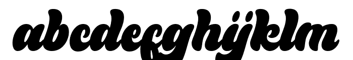 Minebold-Regular Font LOWERCASE