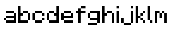 Minecart Pro Regular Font LOWERCASE