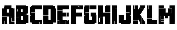 Minecroft Font UPPERCASE